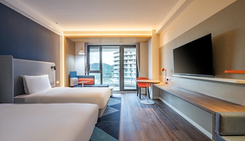 Standard Room, 2 Twin Beds, Sea View (Extra Floor Space)