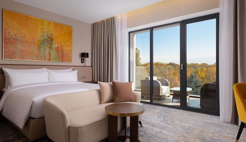 Deluxe Room, 1 King Bed, Mountain View (Panoramic)