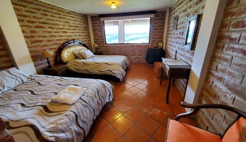 Double Room, 2 Double Beds, Mountain View