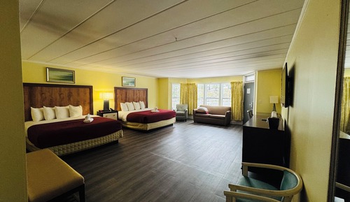 Two King Beds Room, Sofa & Kitchenette