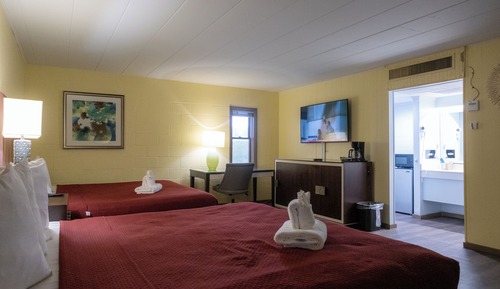 Two King Beds Room & Sofa