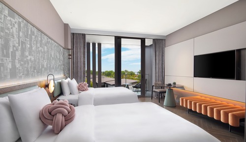 Standard Room, 2 Twin Beds, Garden View