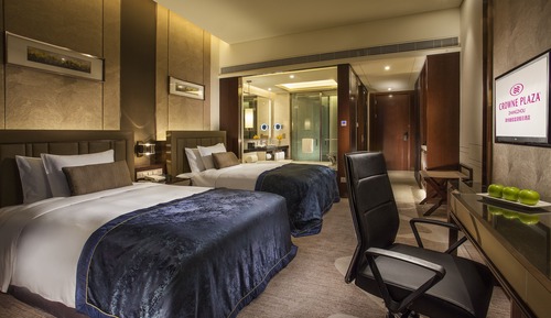Standard Room, 2 Double Beds, City View