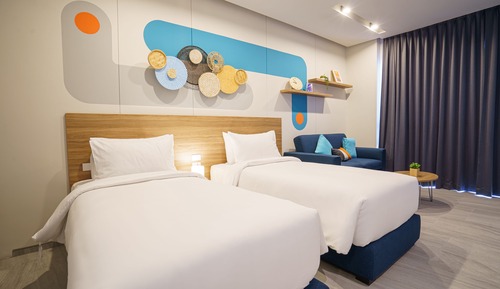 Superior Studio, 2 Twin Beds, Tower