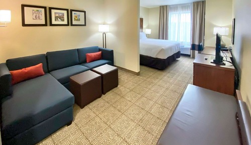 Suite, 1 King Bed with Sofa bed, Non Smoking