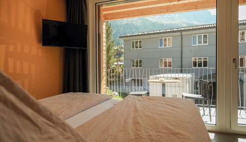 double room chic with balcony