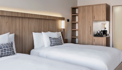 Room, 2 Double Beds, Courtyard View