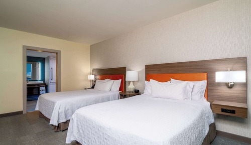 Suite, 2 Queen Beds, Accessible (Mobility & Hearing, Roll-In Shower)