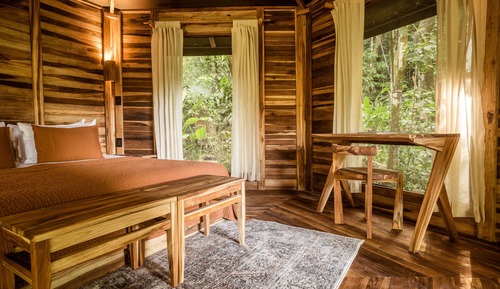 The Beehive tents with private bathroom