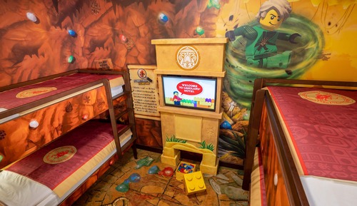 LEGO® NINJAGO® Fully Themed Family Suite with park access