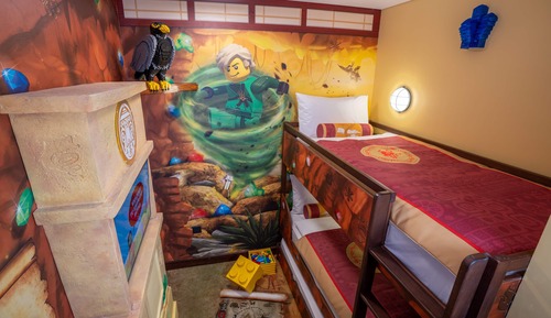 LEGO® NINJAGO® Fully Themed Room with park access