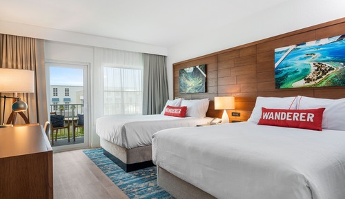 Deluxe Room, 2 Queen Beds, Accessible, Marina View