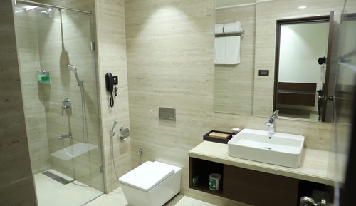 Comfort Room, Pool View