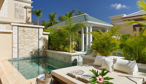 2 bedroom River Villa (private pool - swim up to the river)