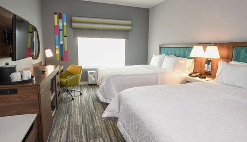 Room, 2 Queen Beds, Refrigerator