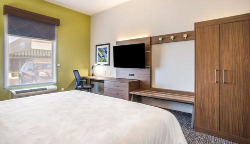 Room, 1 King Bed, Accessible (Communications, Mobil, Roll-In Shower)