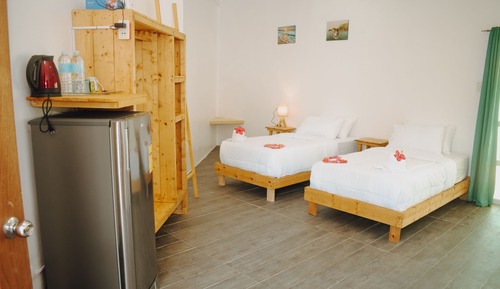 Deluxe Quadruple Room, Sea View