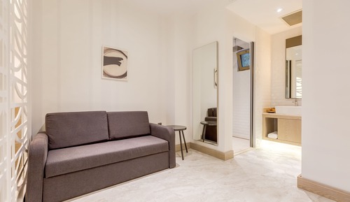 Deluxe Quadruple Room, Jetted Tub, Sea View