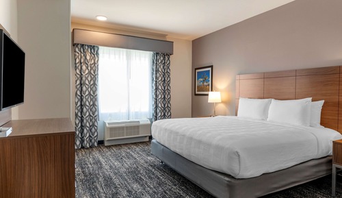 Standard Room, 1 King Bed, Non Smoking, Refrigerator & Microwave