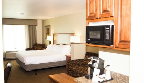Suite, 1 King Bed with Sofa bed, Mobility Accessible (Transfer Shower)