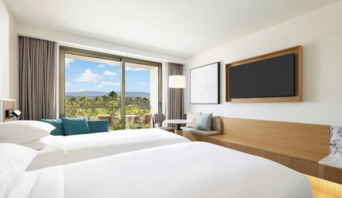 Deluxe Room, 2 Twin Beds, Non Smoking, Resort View (Balcony)