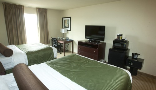 Room, 2 Queen Beds, Accessible Roll in Shower, Non Smoking