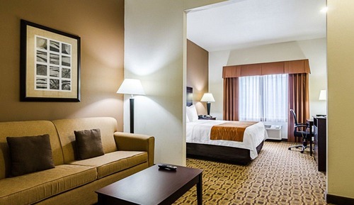 Suite, 1 King Bed with Sofa bed, Accessible, Non Smoking