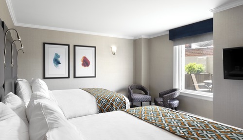 Standard Room, 2 Queen Beds, Accessible, Patio