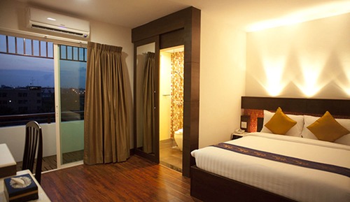 Standard Studio, 1 Double Bed, Balcony