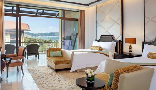 Deluxe Room, 2 Queen Beds, Ocean View