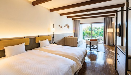 (Renovated) Twin Room, Garden View, Non Smoking