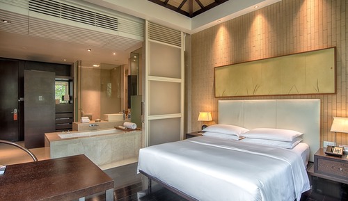 1 King Bed Lake View