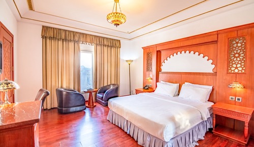 Double Room, 1 Queen Bed, Mountain View