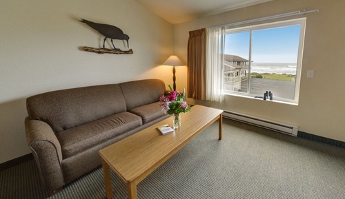 King Bed Partial Ocean View