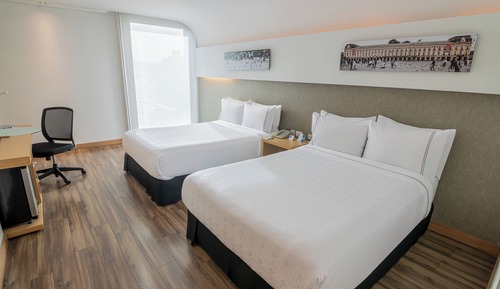 Twin Room, 2 Double Beds