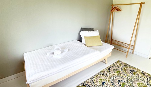 Kookos Twin Room, Shared Bathroom