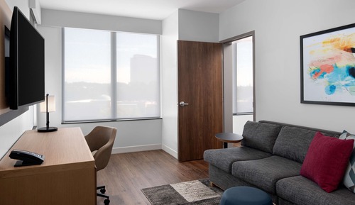 Suite, 1 King Bed with Sofa bed, Accessible (With Shower)