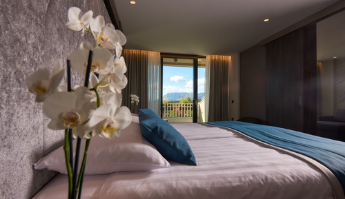 Superior Quadruple Room, Balcony, Park View