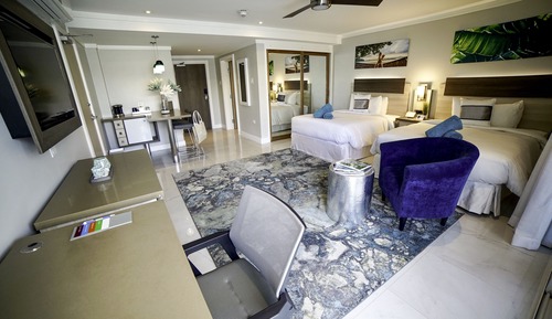 Standard Room, 2 Double Beds, Hot Tub
