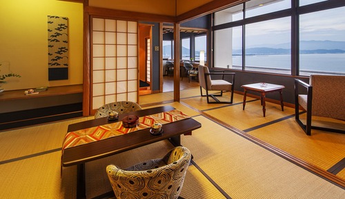 UMINOZA Japanese Western Style Suite, Open Air Bath Smoking