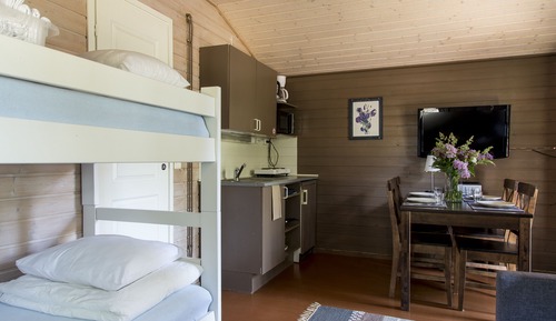 Cottage with shower (2 adults, 2 children)