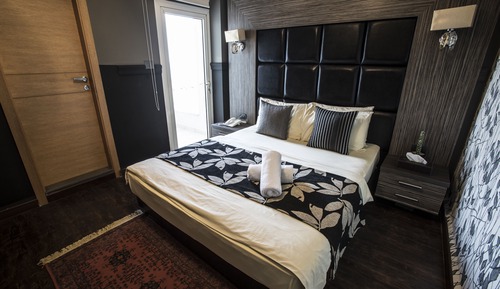 Basic Double Room, 1 Queen Bed, Sea View