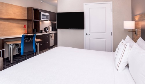 Studio, 1 King Bed with Sofa bed, Mountain View (Hearing Accessible)