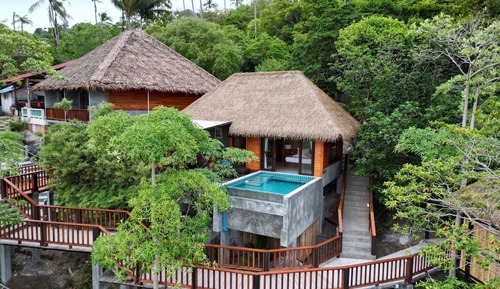 Villa with Private Pool (Free pick up and dop off at Mae Haad Pier)