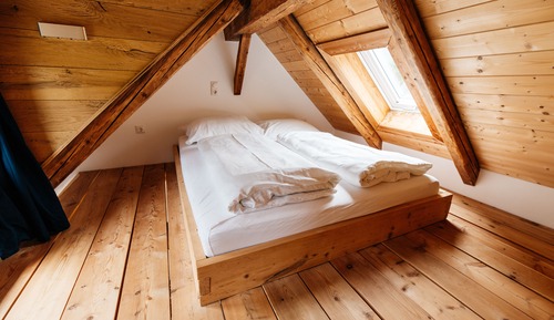 Romantic House, 1 Queen Bed, Fireplace, Mountain View