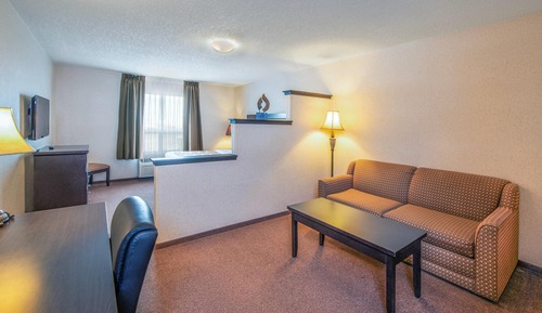 Suite, 1 King Bed with Sofa bed