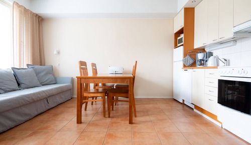 Holiday Apartment, 1 bedroom, alcove, kitchen, sauna, 42,5 m2
