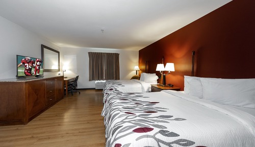 Deluxe Room, 2 Double Beds, Smoking