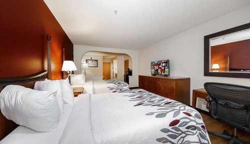 Deluxe Room, 2 Double Beds, Non Smoking, Kitchenette