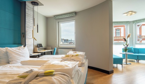 Double Room with Side Sea View